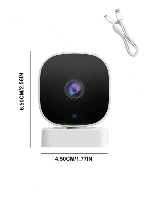Mini Smart Indoor HD Full-Color Home Camera Night Vision Home Spotlight Human Detection Light-emitting Full Mini Indoor