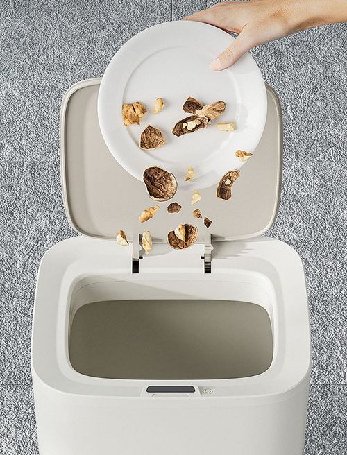 Automatic Trash Can, 4 Gallon Self Sealing and Self-Changing Smart Trash Can