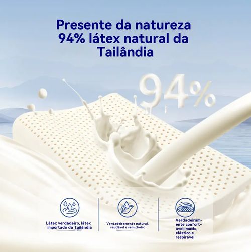 Hilton latex memória espuma travesseiro