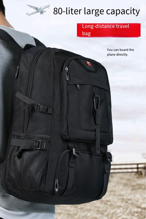Mochila dos homens de grande capacidade mochila de viagem senso avançado saco de bagagem ao ar livre saco de caminhada saco de escola à prova d'água