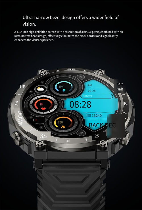 Baiyimei S56 smart watch monitor esportes freqüência cardíaca sangue oxigênio saúde bluetooth chamada relógio fonte fábrica