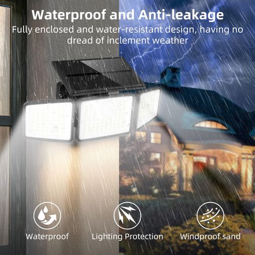 Solar sensor light