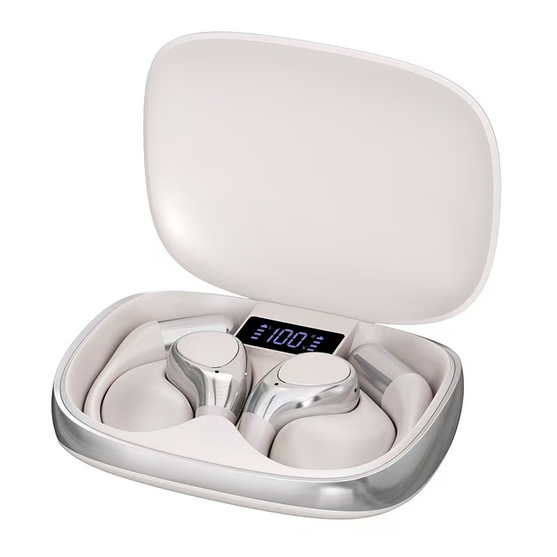 Wireless listening with an open-ear shape