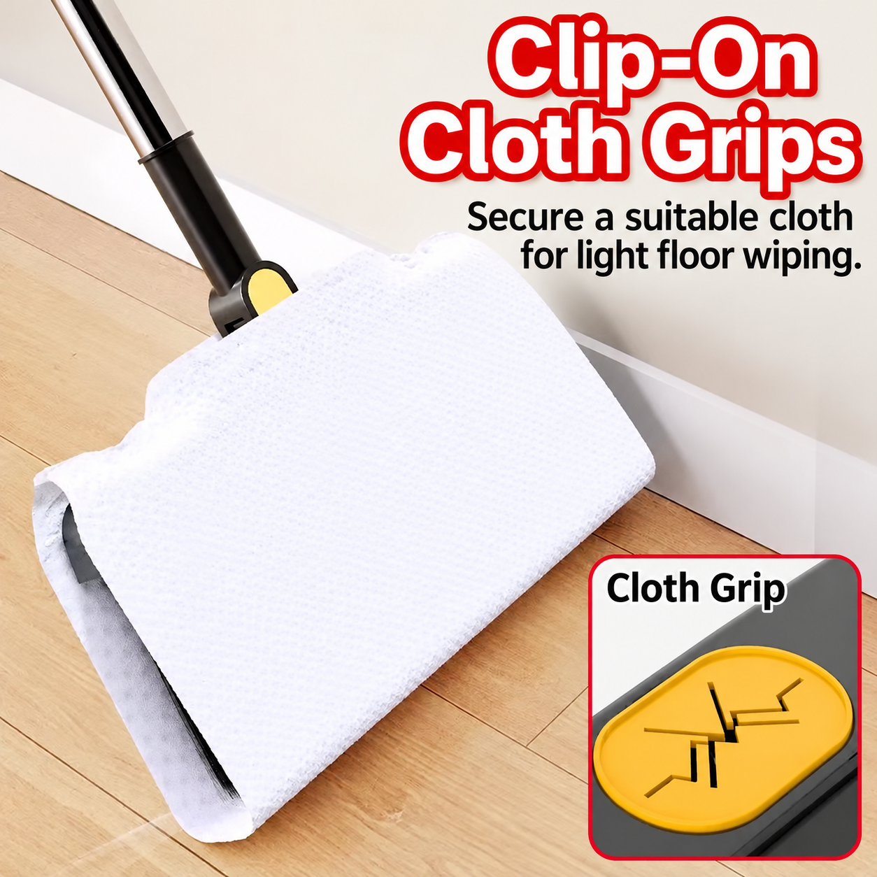 Clip-On Cloth Grips