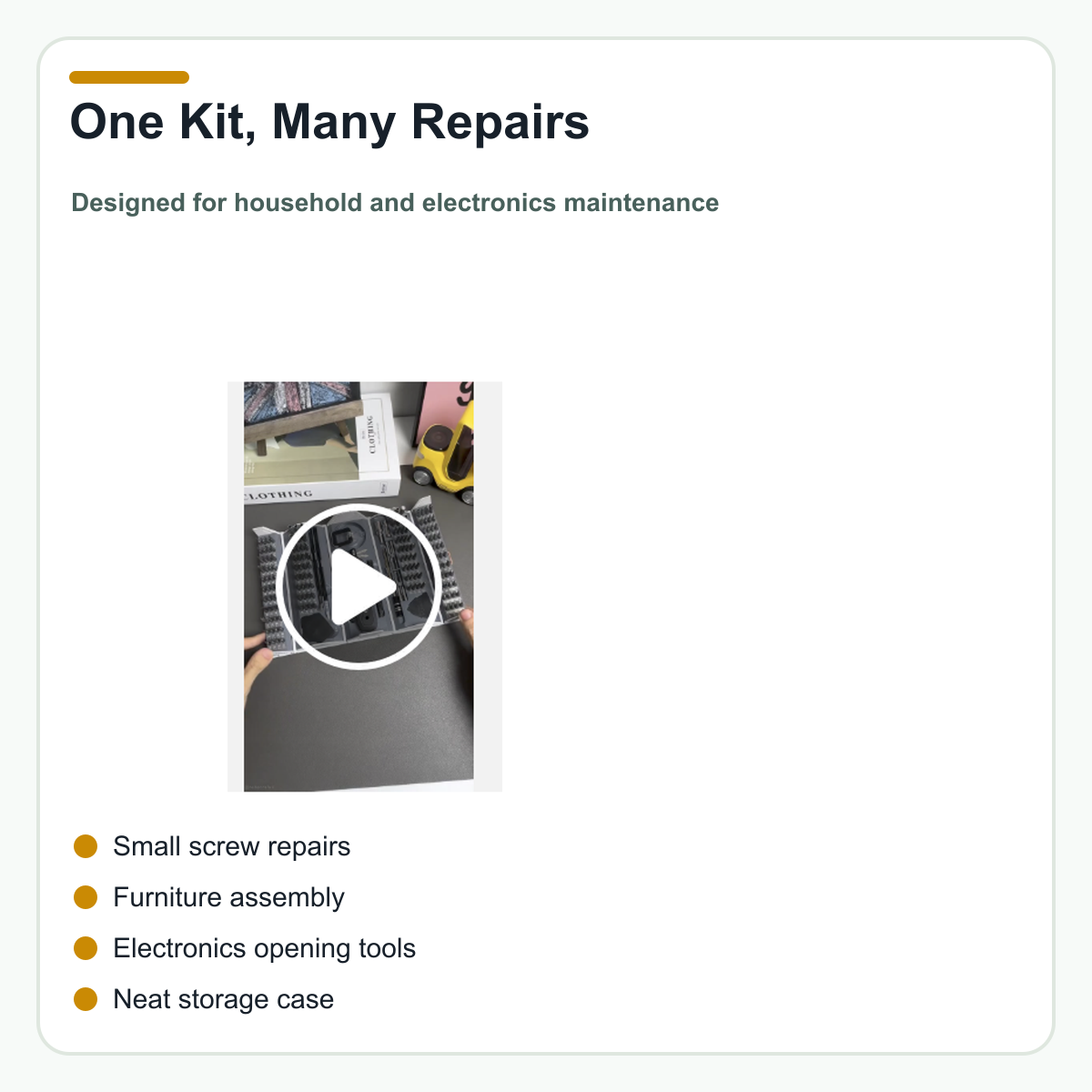 180-in-1 Precision Screwdriver Repair Kit detail 3