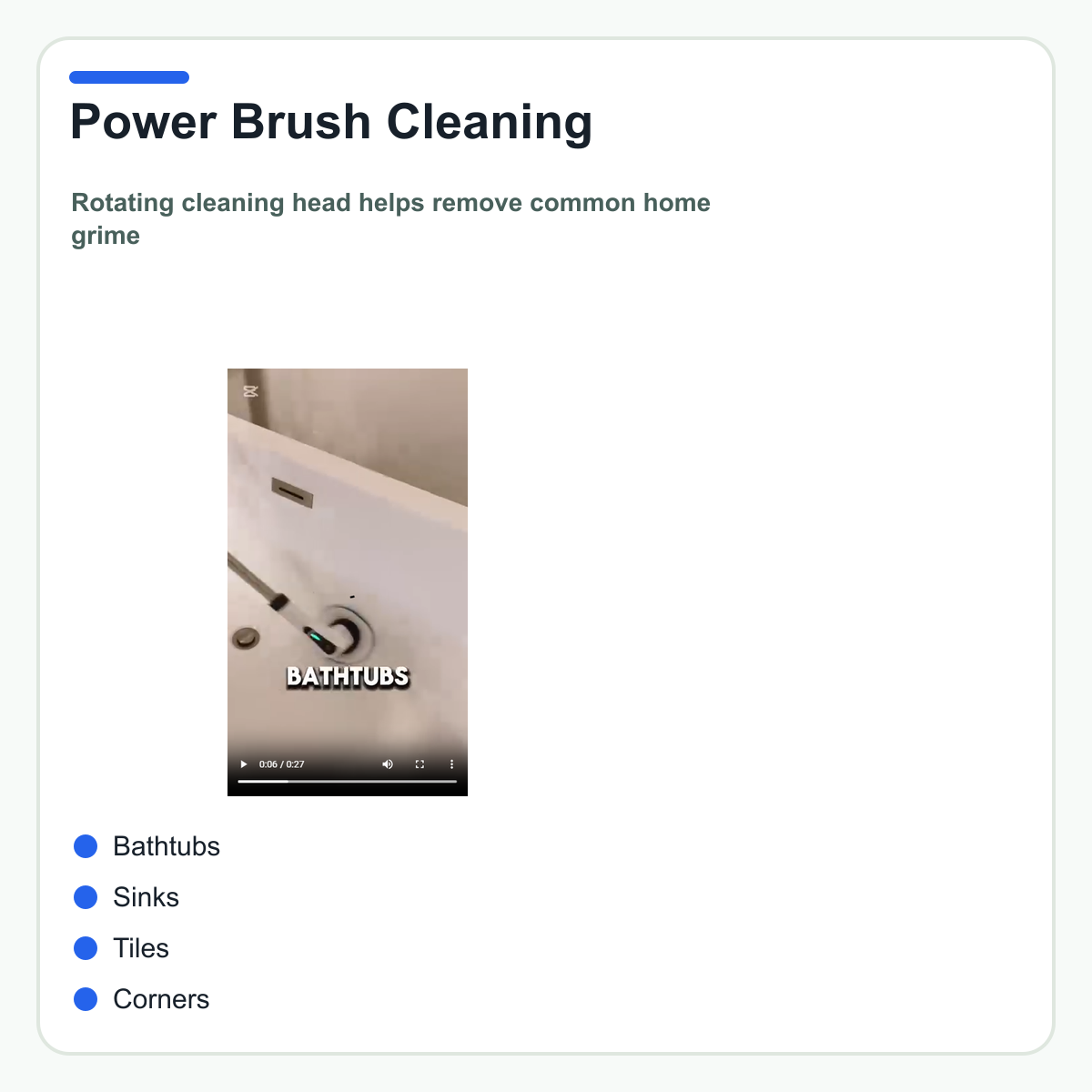 Cordless Electric Spin Scrubber Cleaning Brush detail 5