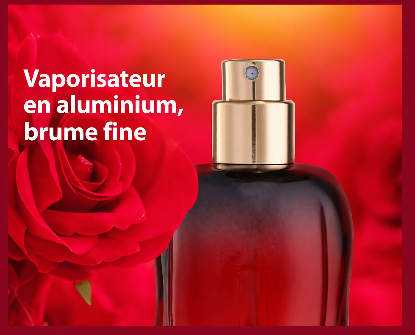 Parfum Rose de Minuit – flacon décoratif en forme de rose, 50 ml – visuel 9