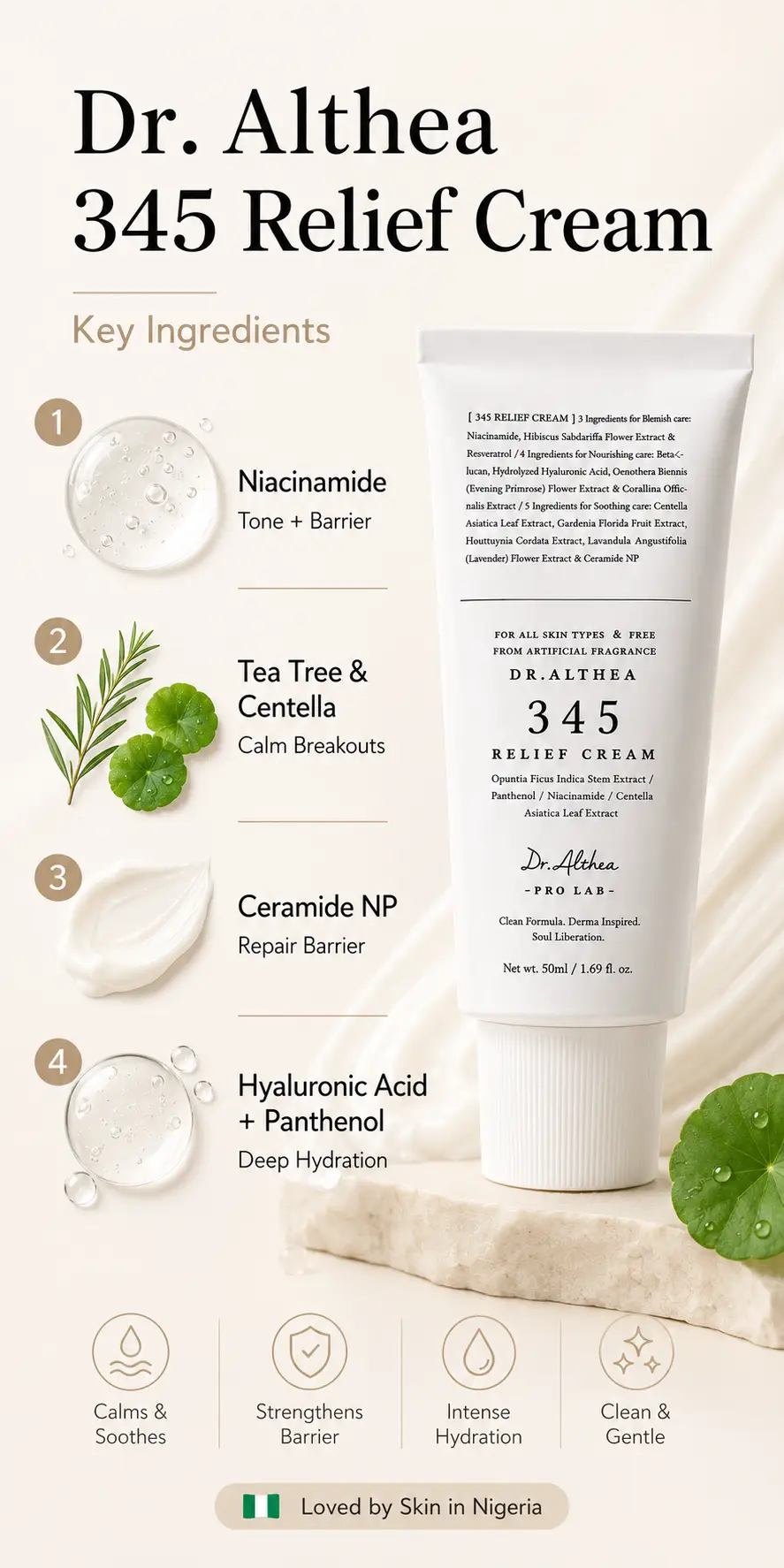 Dr.Althea Dr. Althea 345 Relief Cream 50ml detail 3