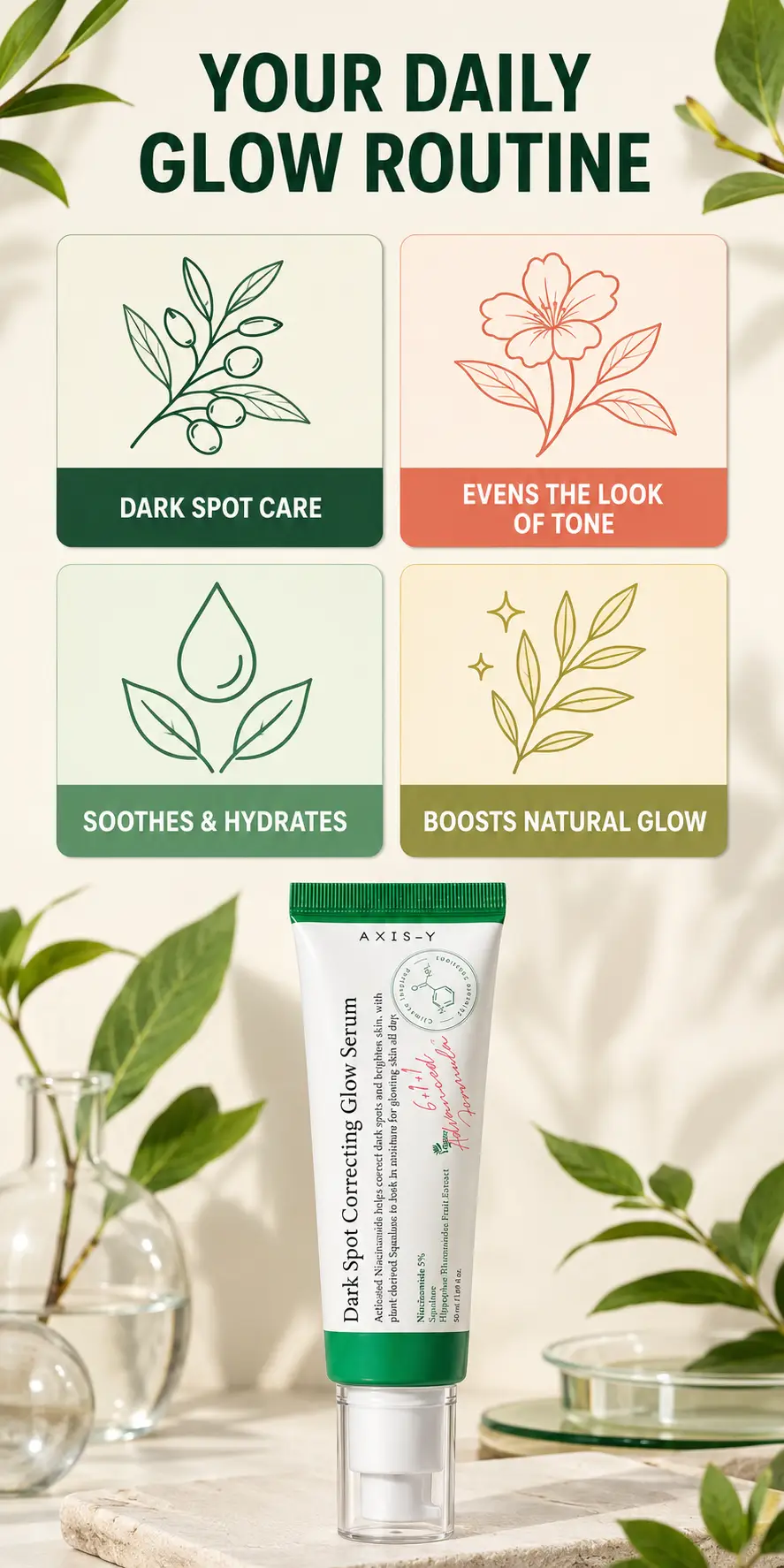 AXIS-Y Dark Spot Correcting Glow Serum 50ml detail 2