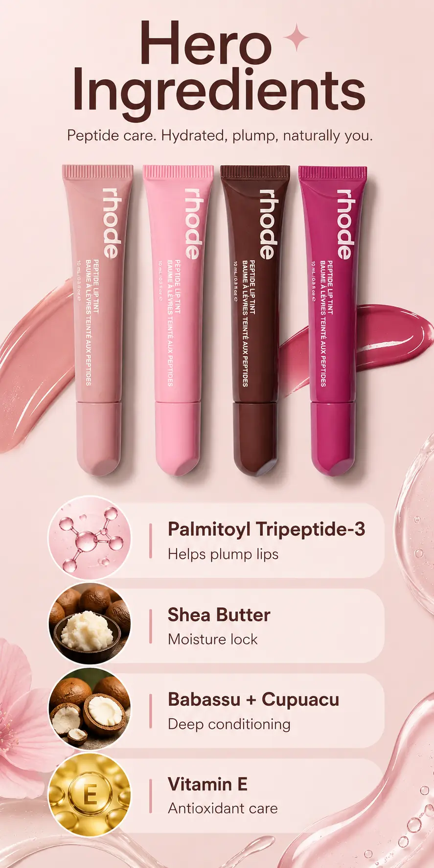 Rhode Peptide Lip Tint 10ml detail 4