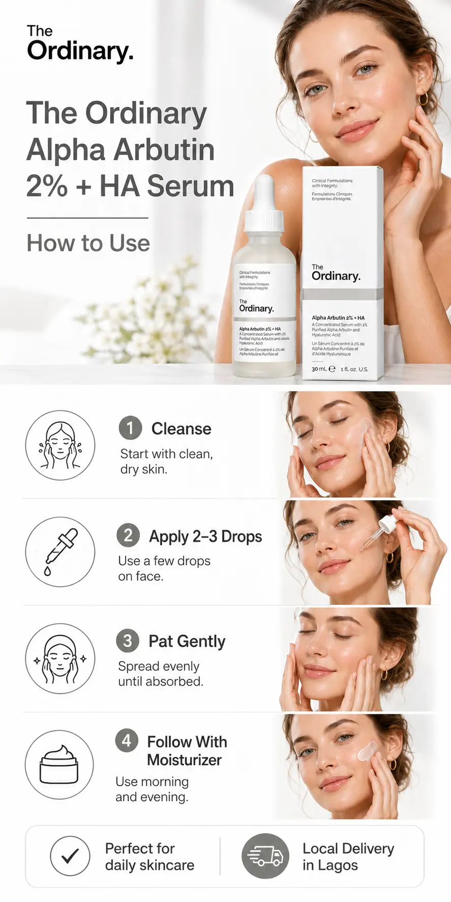The Ordinary Alpha Arbutin 2% + HA Brightening Serum 30ml detail 4