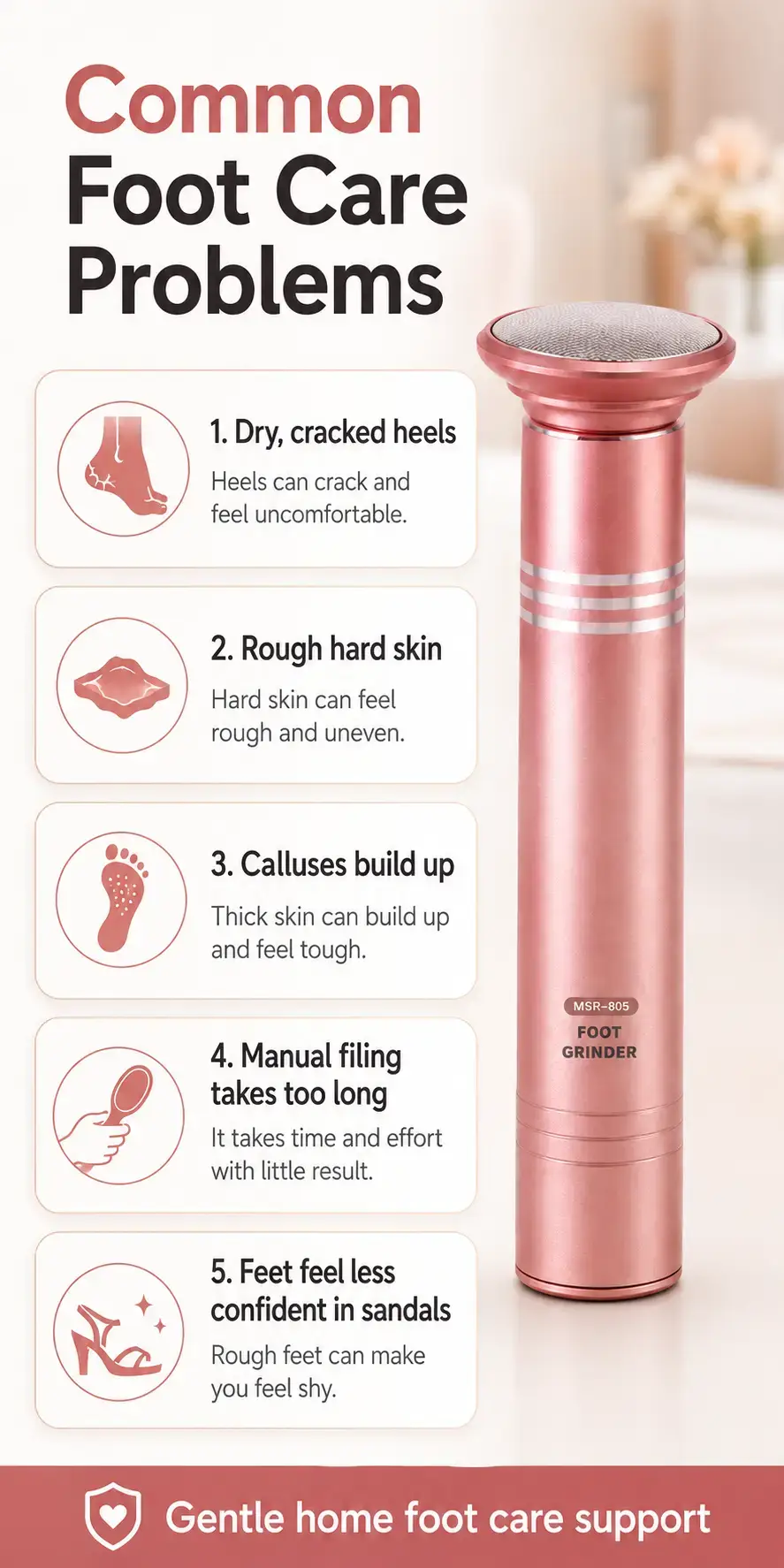 Electric Foot Callus Remover detail 1