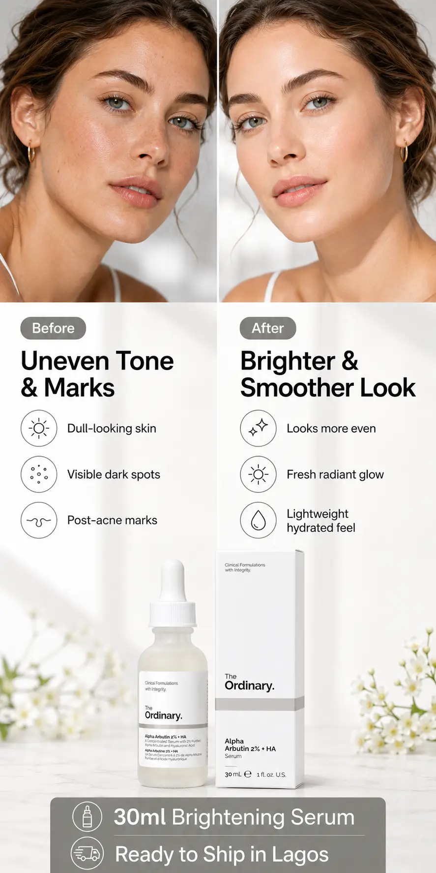The Ordinary Alpha Arbutin 2% + HA Brightening Serum 30ml detail 5