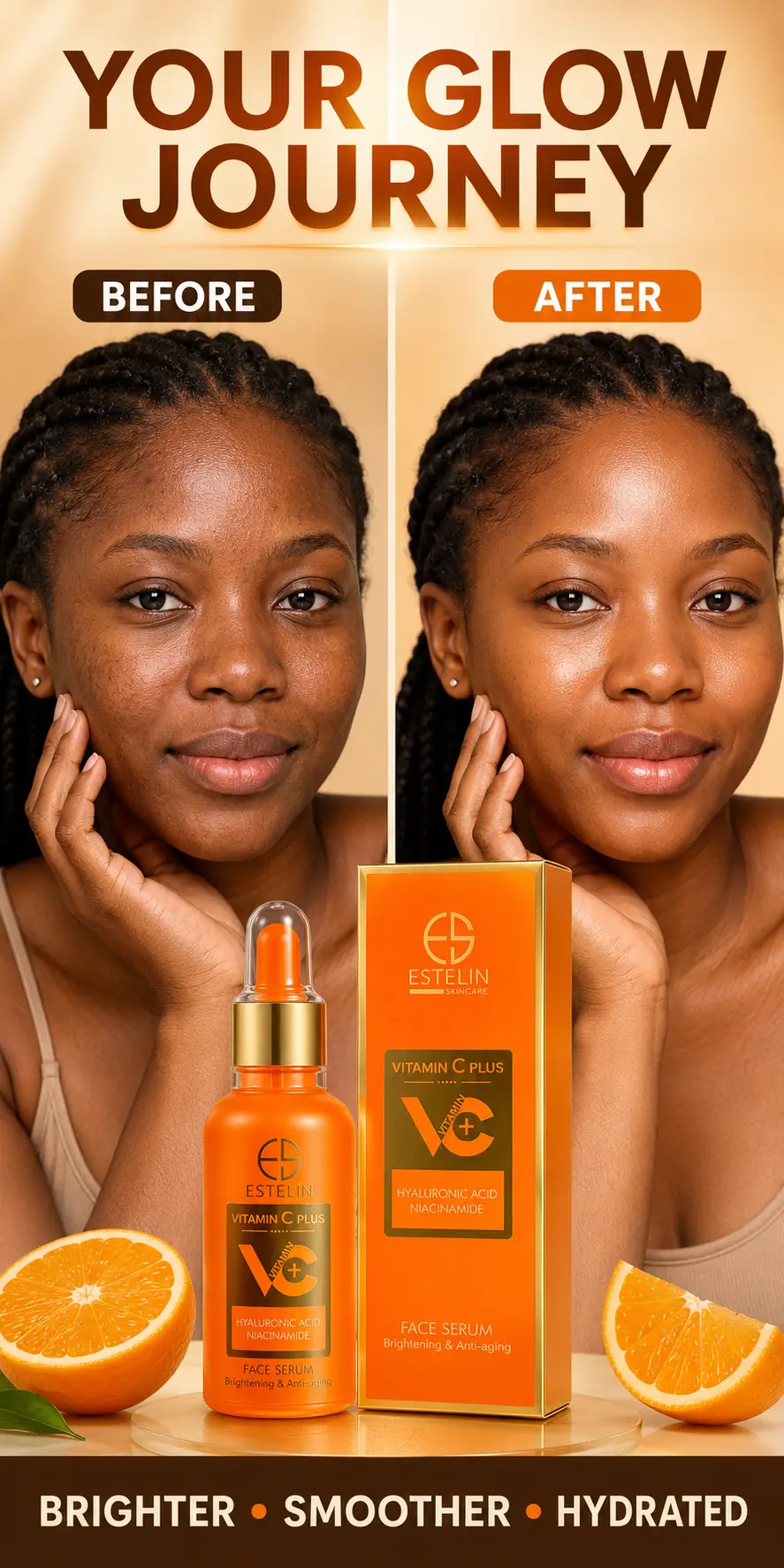 ESTELIN Vitamin C Plus Brightening & Anti-Aging Face Serum 50ml detail 6