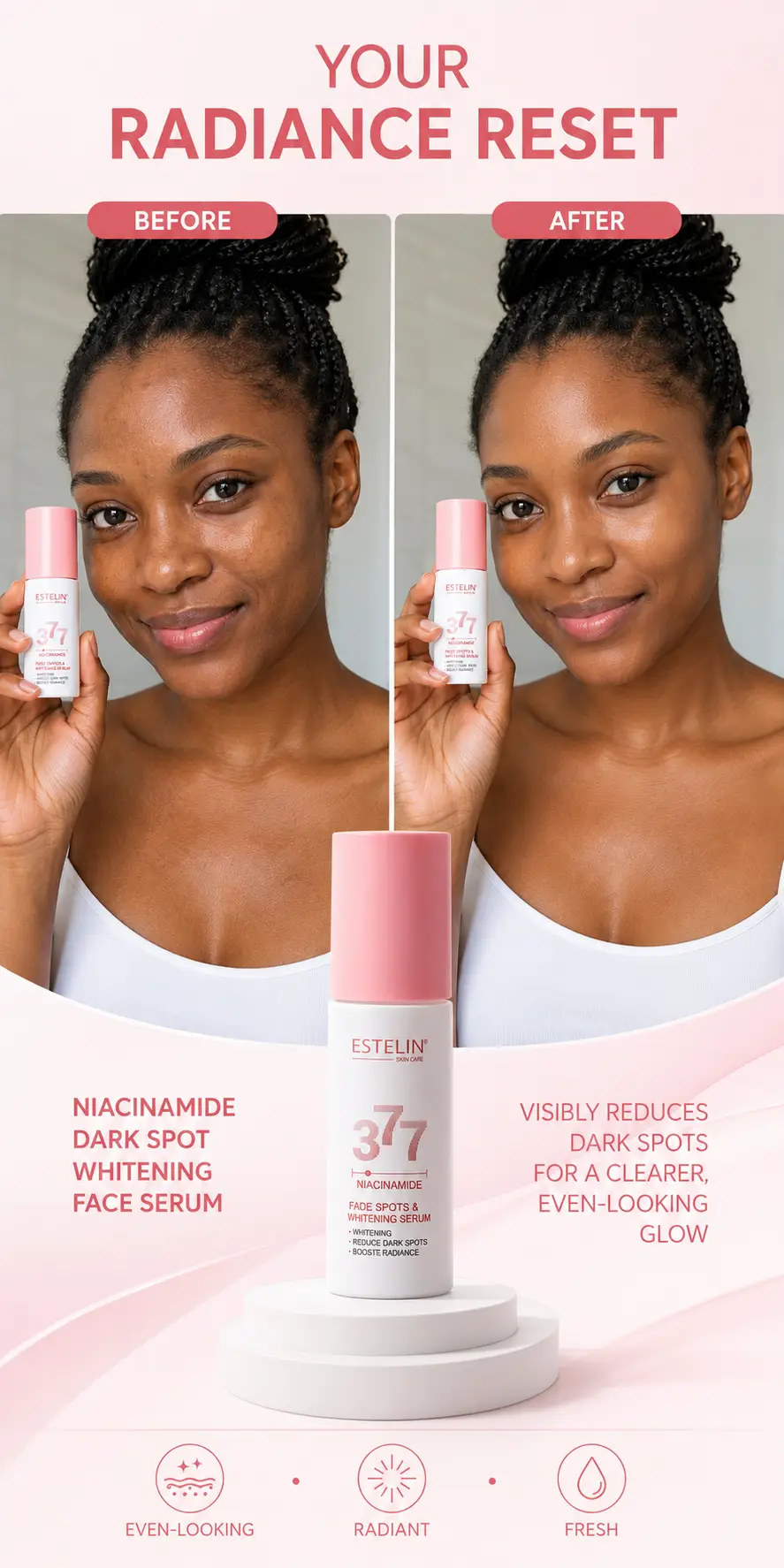 ESTELIN Niacinamide Dark Spot Serum 50ml detail 5