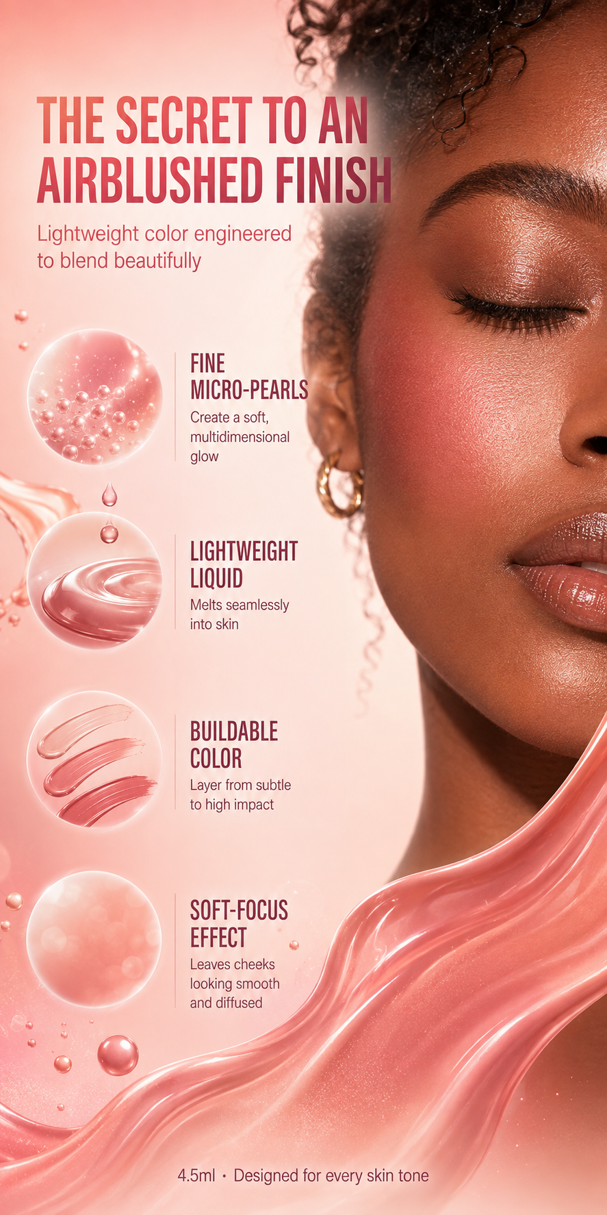 Huda Beauty Blush Filter Soft Glow Liquid Blush 4.5ml detail 3