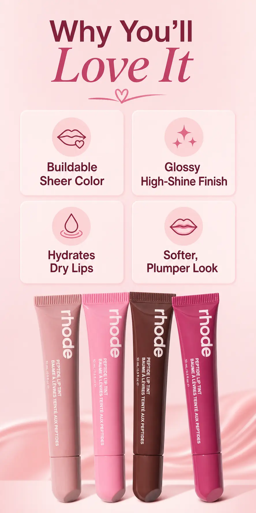 Rhode Peptide Lip Tint 10ml detail 3