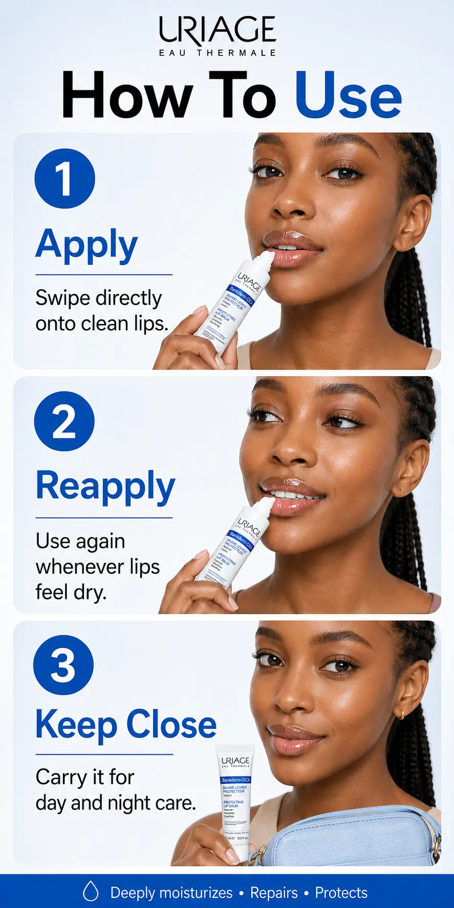 Uriage Moisturizing Lip Stick 15ml detail 4