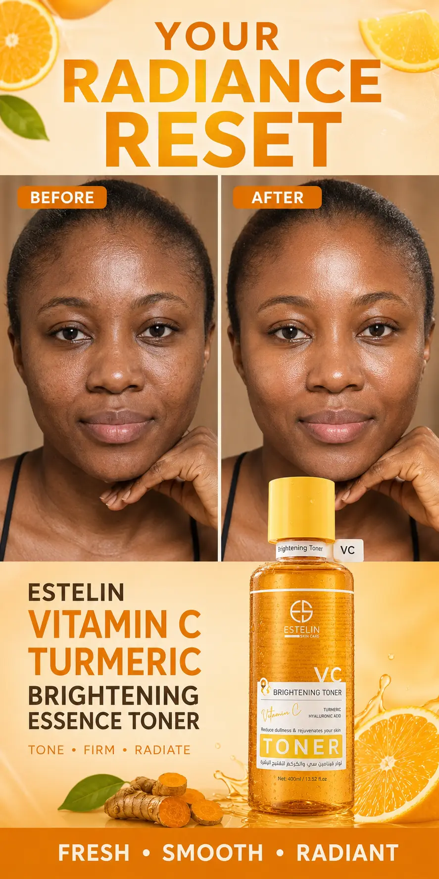 ESTELIN Vitamin C Brightening Toner 400ml detail 5