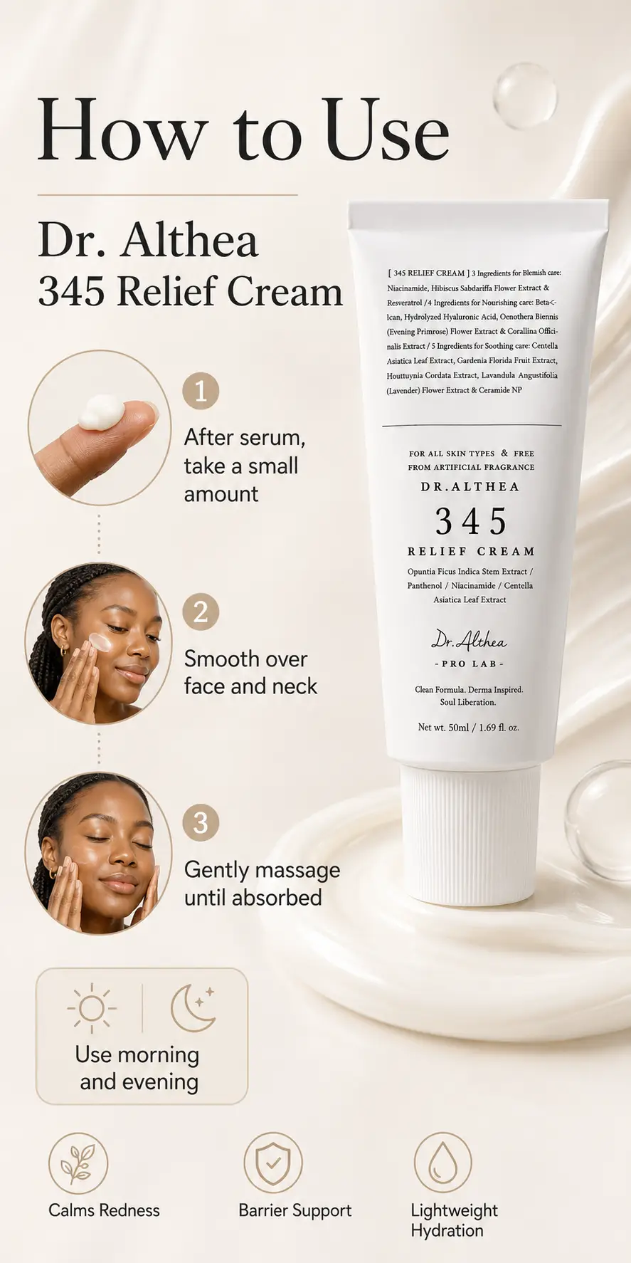 Dr.Althea Dr. Althea 345 Relief Cream 50ml detail 5