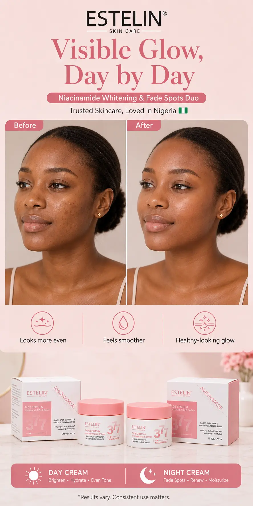 ESTELIN Niacinamide Whitening & Fade Spots Day Cream detail 5