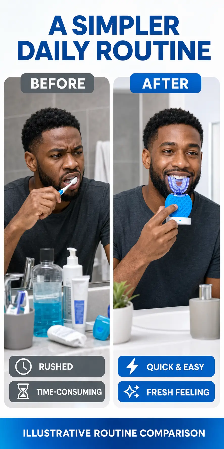 U-Shaped Automatic Electric Toothbrush detail 5