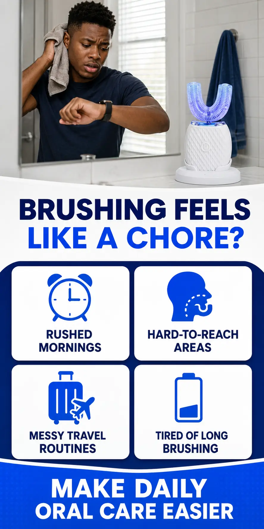 U-Shaped Automatic Electric Toothbrush detail 1