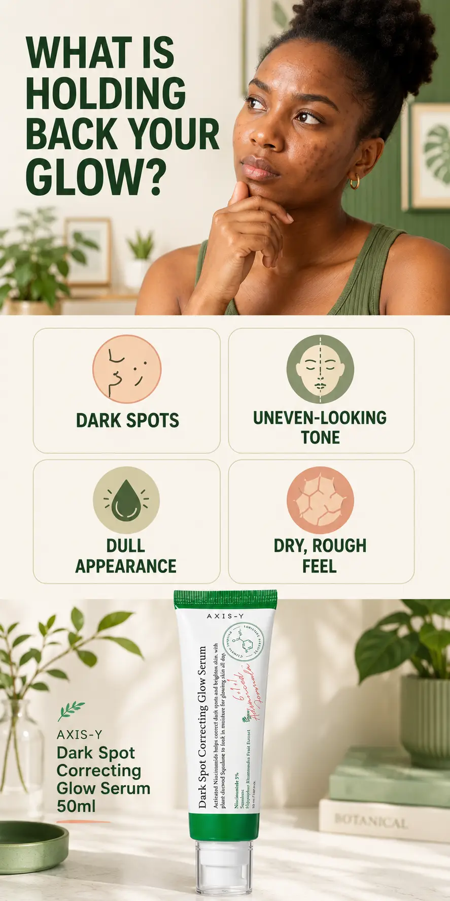 AXIS-Y Dark Spot Correcting Glow Serum 50ml detail 1