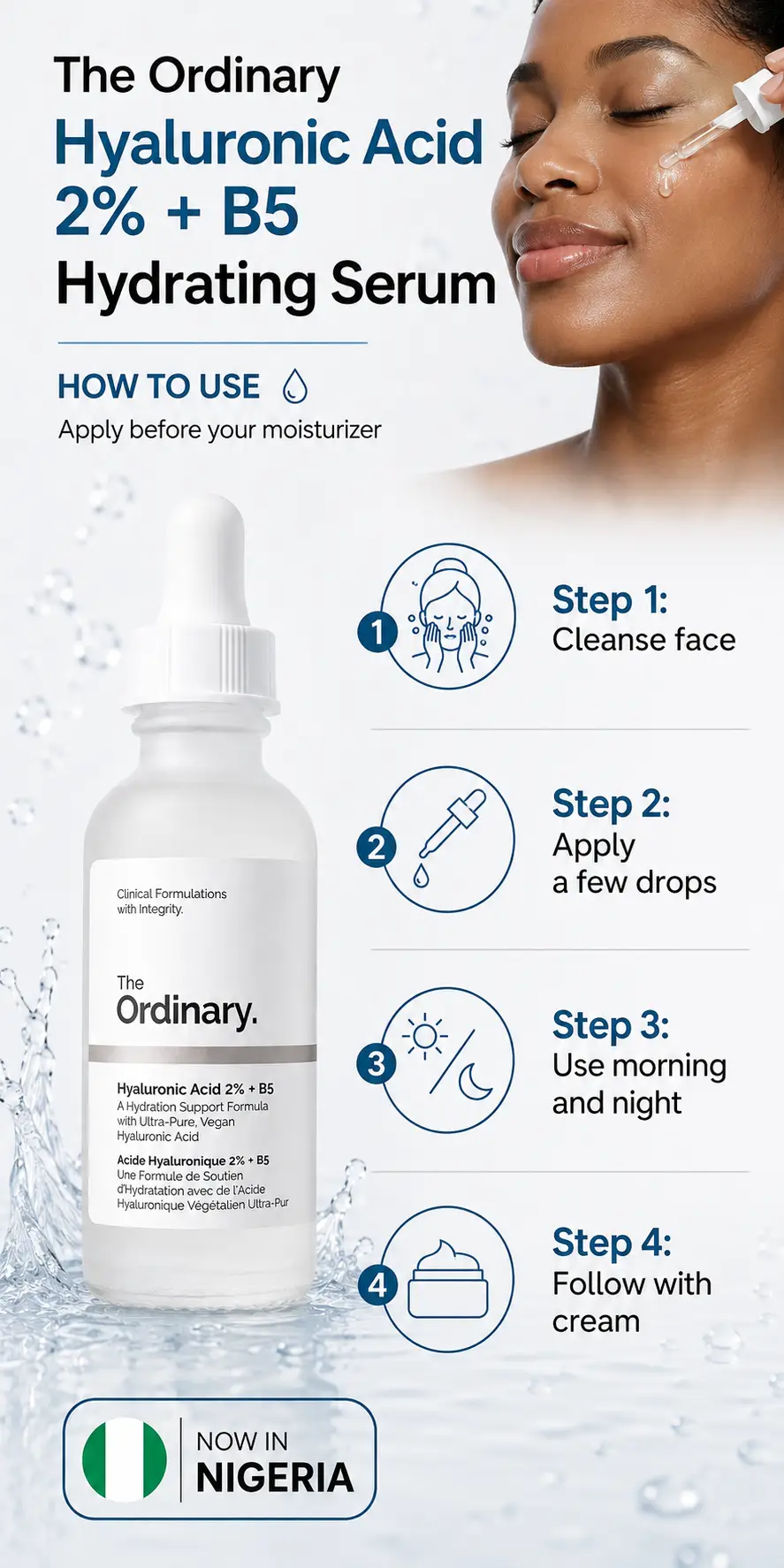 The Ordinary Hyaluronic Acid 2% + B5 Hydrating Serum with Ceramides 30ml detail 4