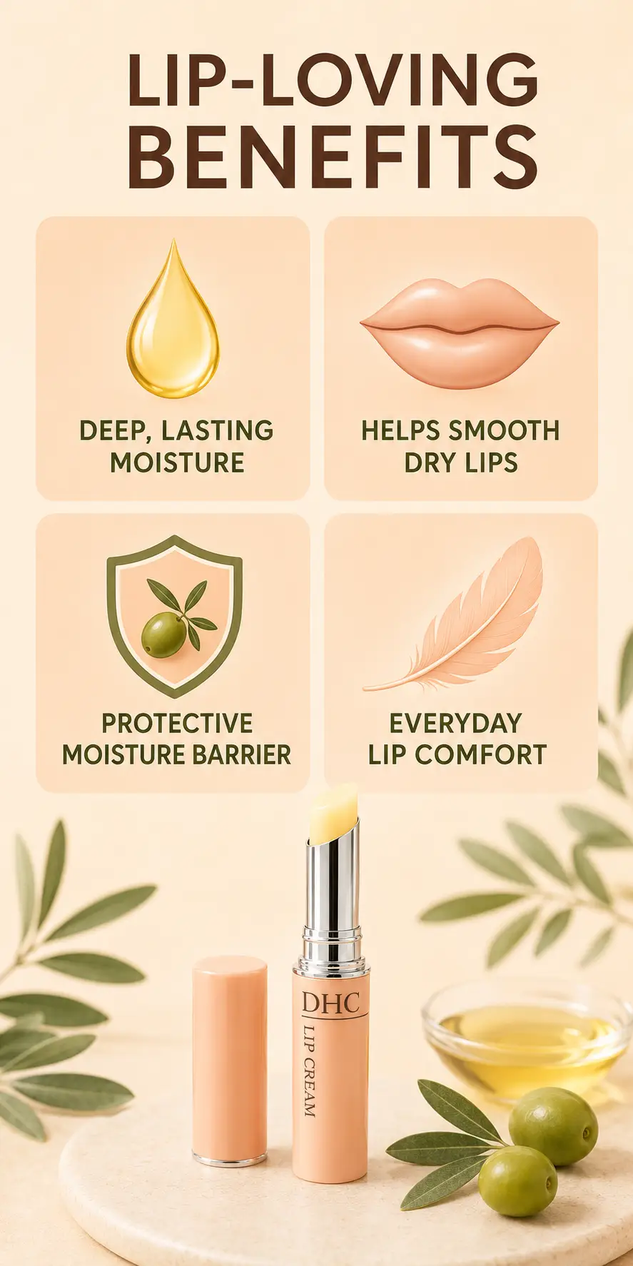 DHC Lip Cream 1.4g detail 2
