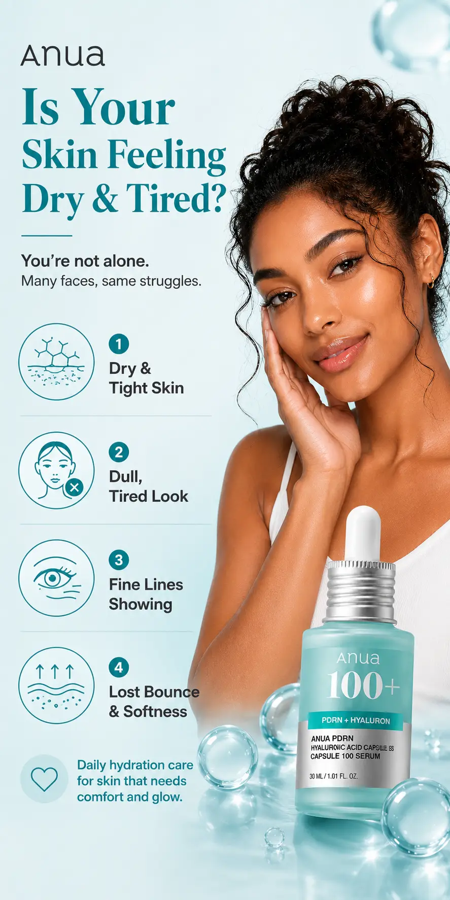Anua PDRN Hyaluronic Acid Capsule 100 Serum 30ml detail 1