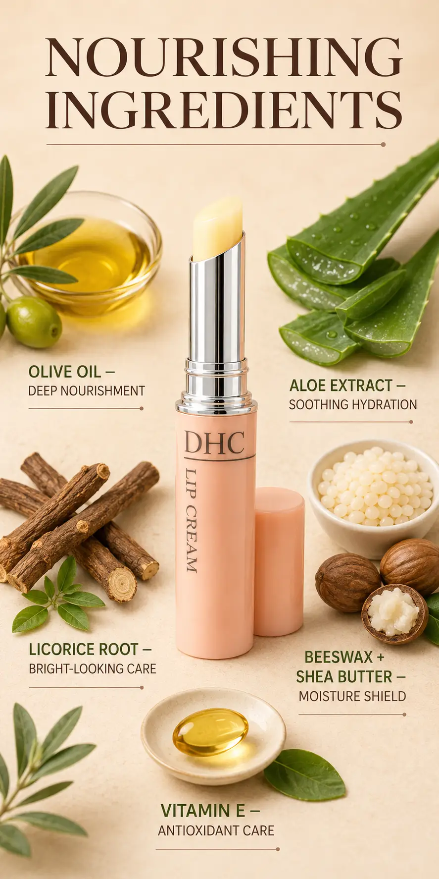 DHC Lip Cream 1.4g detail 3
