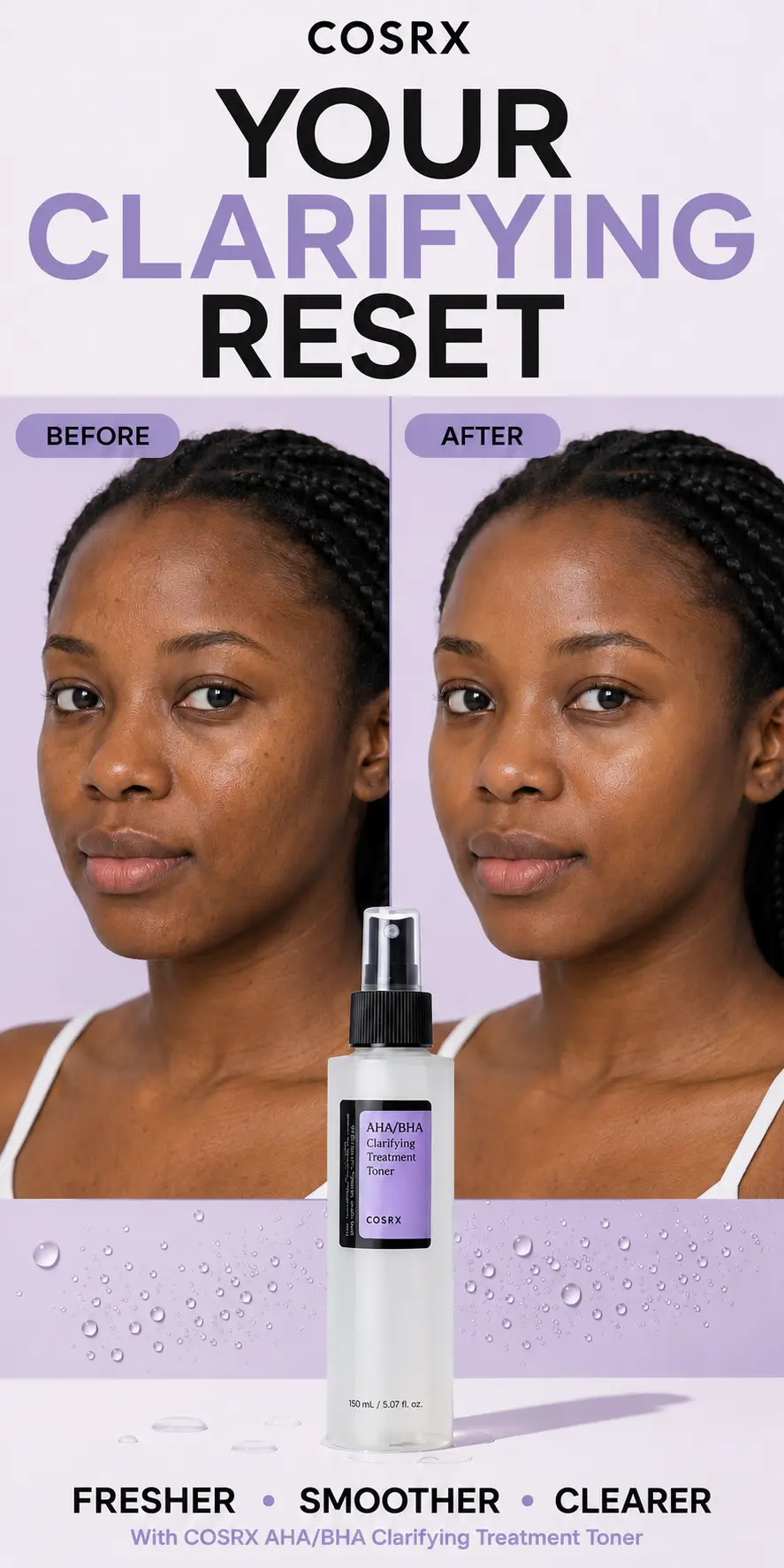 COSRX AHA/BHA Clarifying Treatment Toner 150ml detail 5