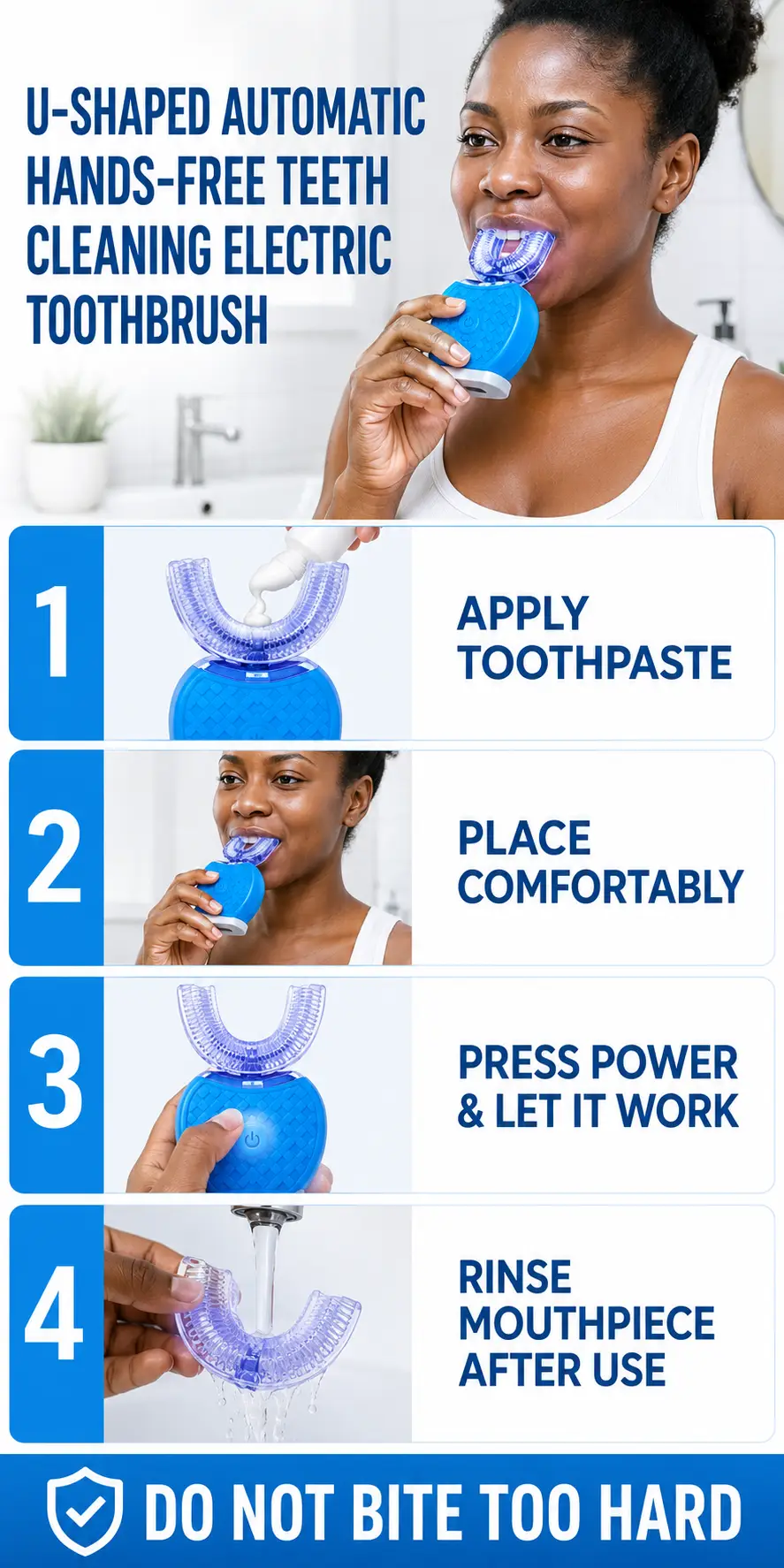U-Shaped Automatic Electric Toothbrush detail 4