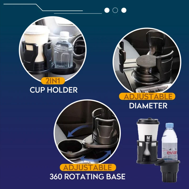 (Autumn Promotion-40% OFF) All Purpose Car Cup Holder And Organizer