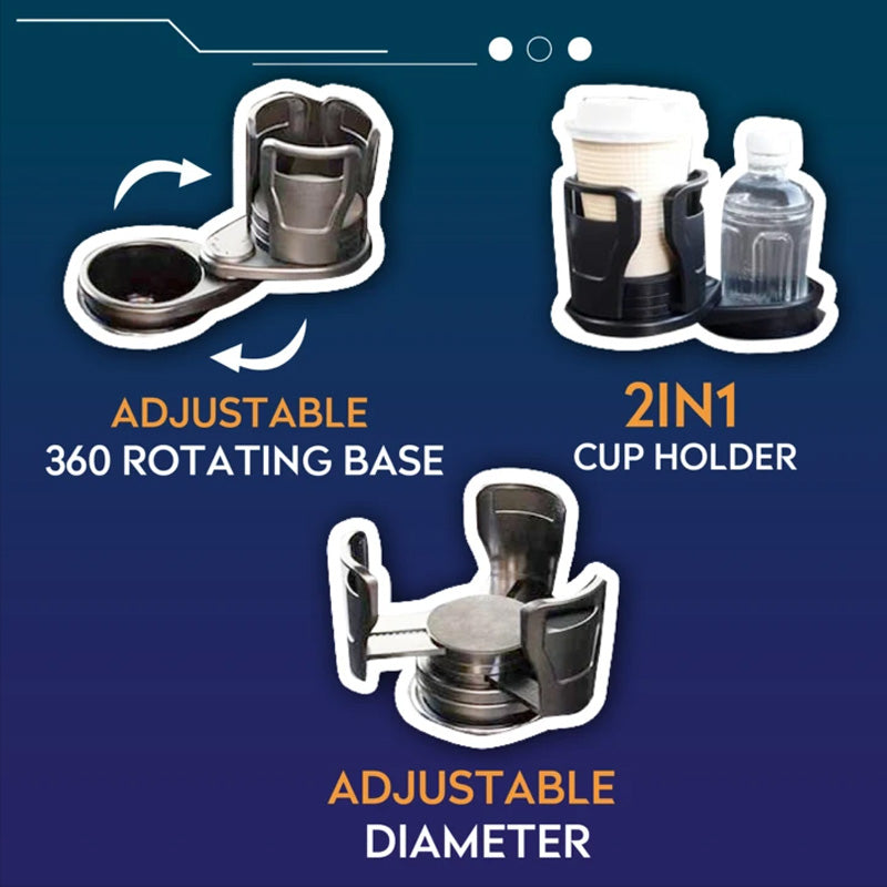 (Autumn Promotion-40% OFF) All Purpose Car Cup Holder And Organizer