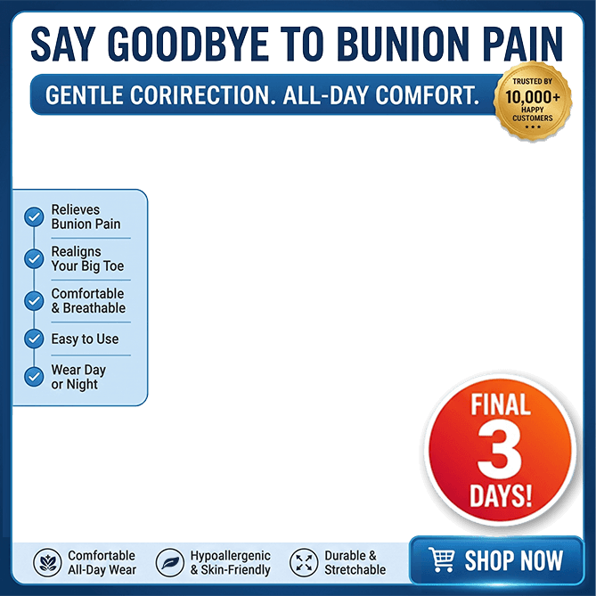 Say Goodbye To Bunion Pain